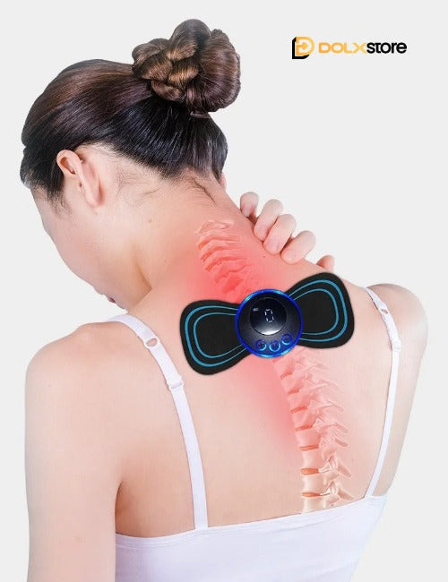 Mini Massageador Portátil para Dores e Inchaços, Estimulador Muscular, Cervical e Corpo Saudável