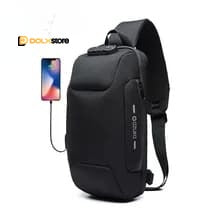 Mochila Street Men | Uso Diário | Pack Anti-Furto | Entrada USB | Anti Chuva | Trabalho | Lazer | Academia