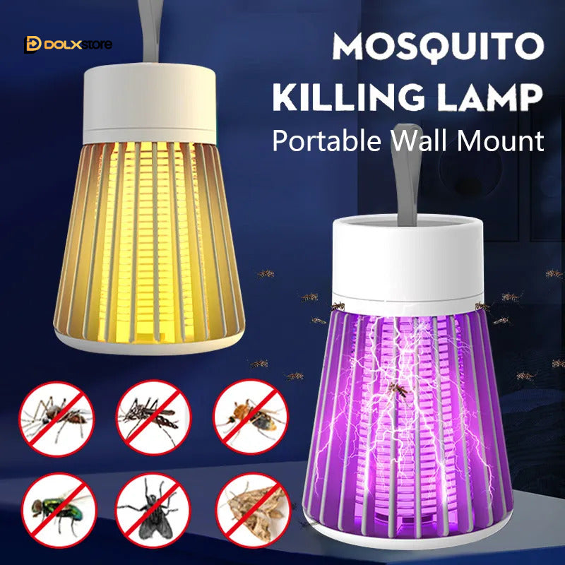 Luminária Repelente Elétrica- Mata Mosquitos | Proteção Crianças | Dengue| Camping | Fazenda | Sono Seguro